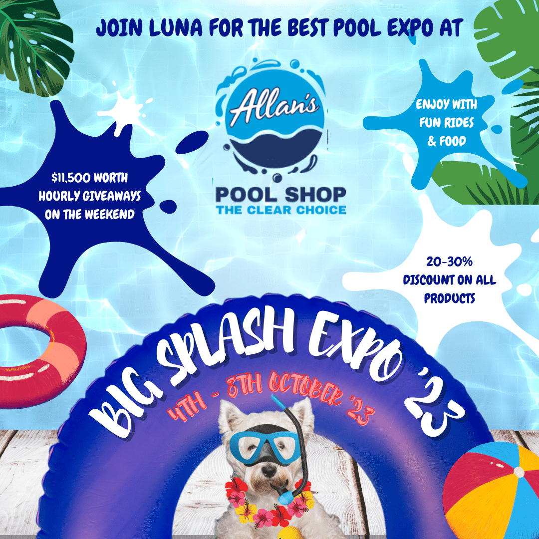 Expo Pop Up by Allan's Pool Shop
